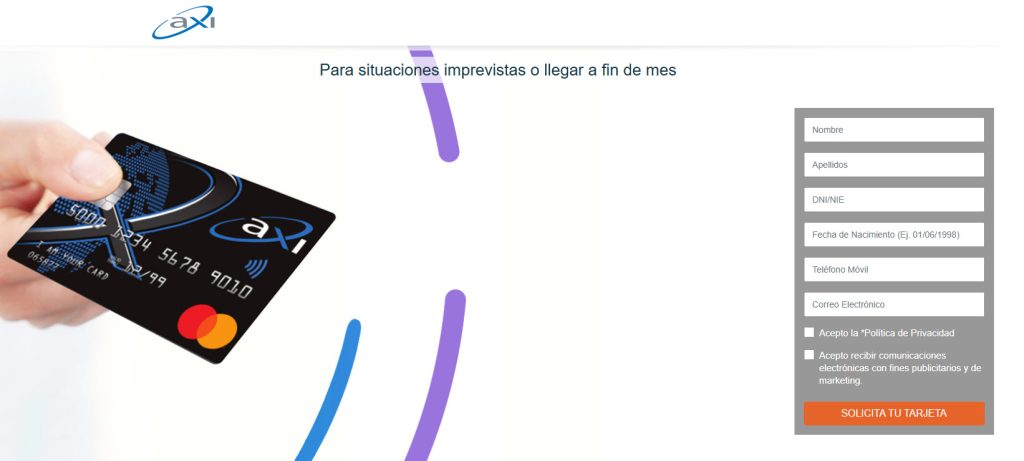 axi card España
