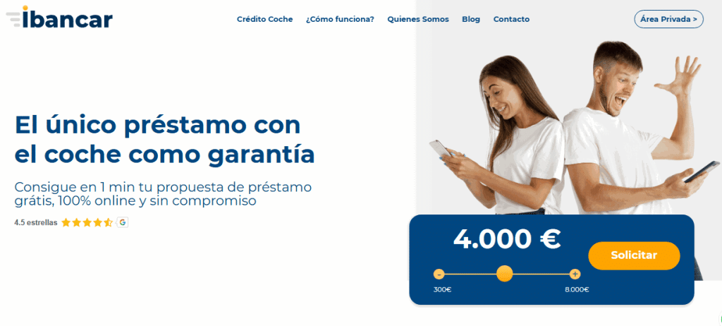 Mejores Préstamos por tu coche Diciembre