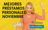 Mejores préstamos personales Noviembre 2025