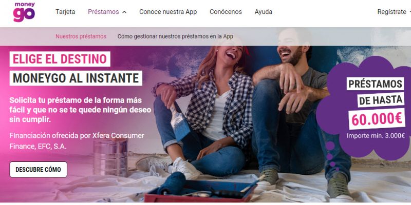MoneyGO Préstamos: Opiniones 2022, intereses y requisitos